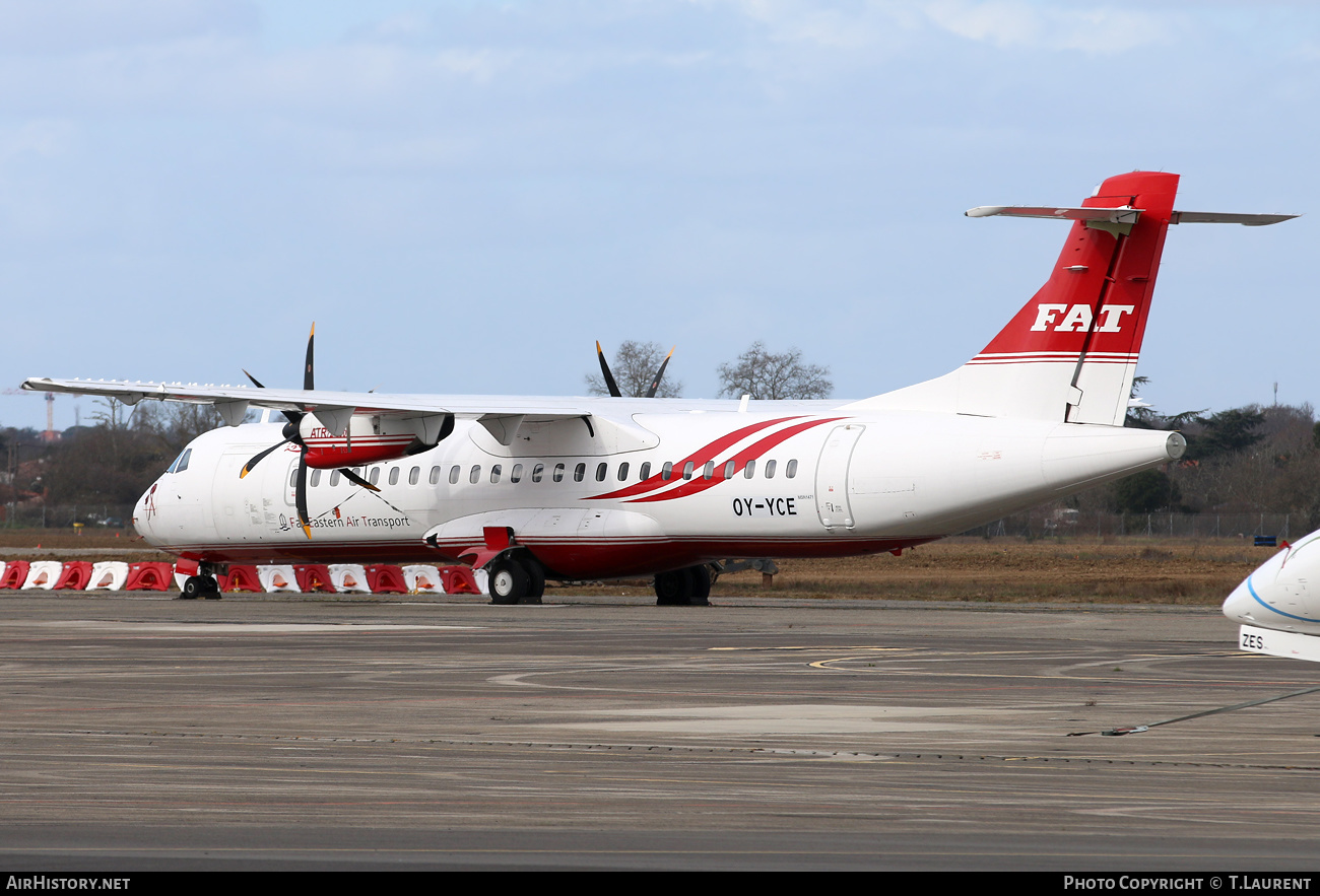 Aircraft Photo of OY-YCE | ATR ATR-72-600 (ATR-72-212A) | Far Eastern Air Transport - FAT | AirHistory.net #440683