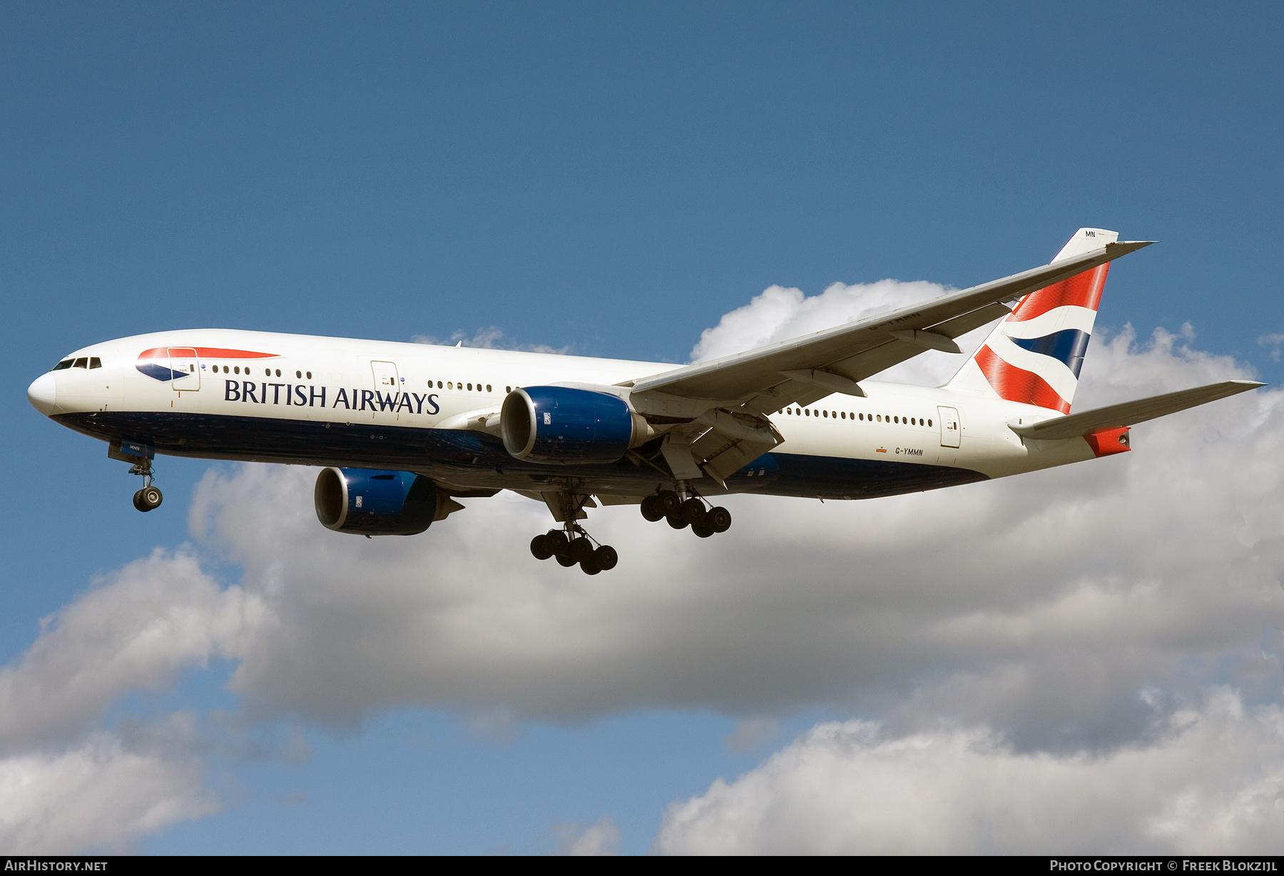 Aircraft Photo of G-YMMN | Boeing 777-236/ER | British Airways | AirHistory.net #440701