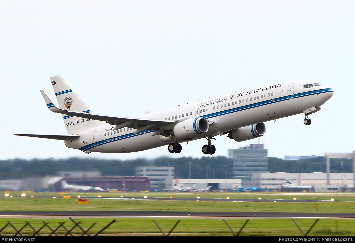 Aircraft Photo of 9K-GCC | Boeing 737-9BQ/ER BBJ3 | State of Kuwait | AirHistory.net #440710
