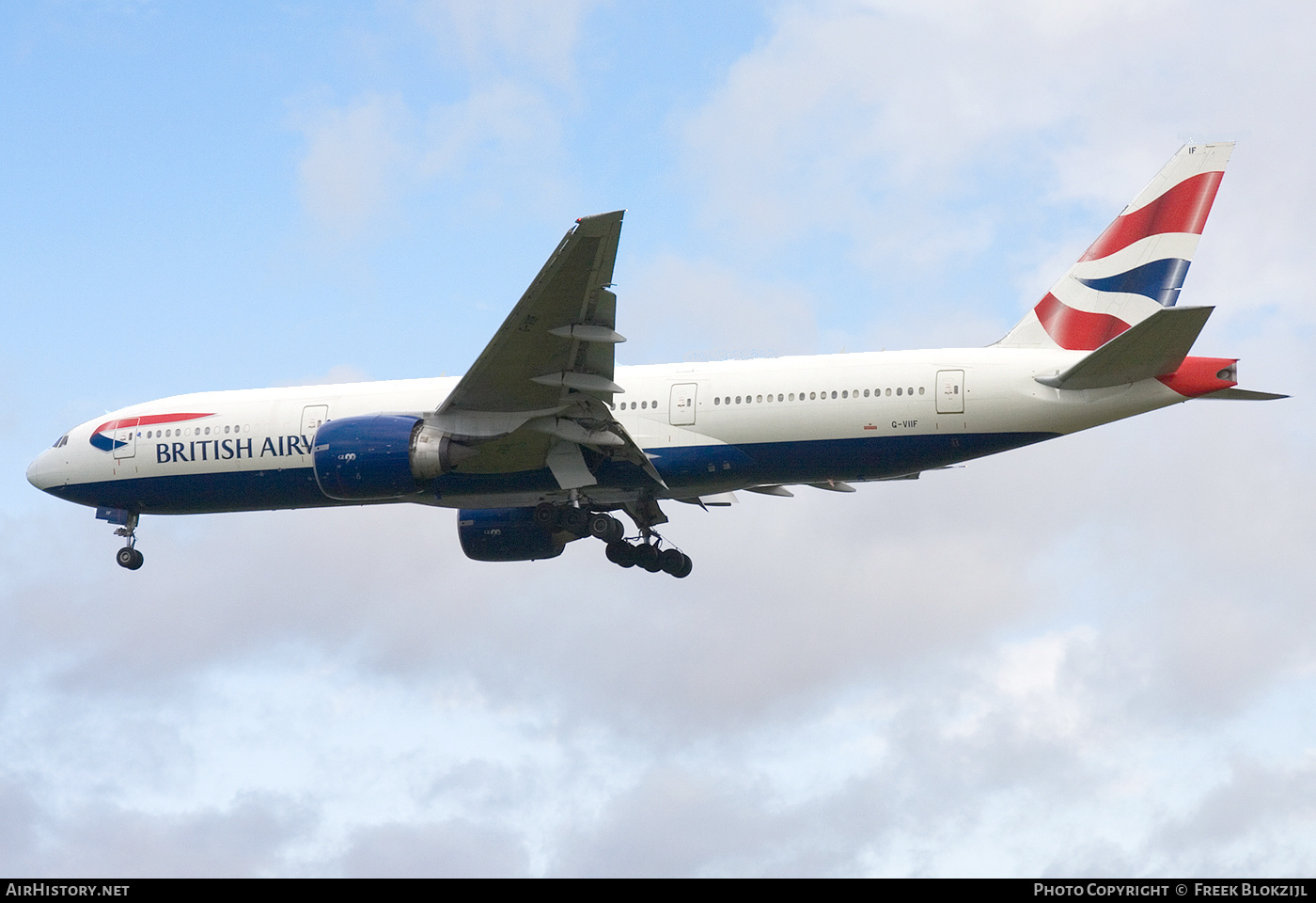 Aircraft Photo of G-VIIF | Boeing 777-236/ER | British Airways | AirHistory.net #440713