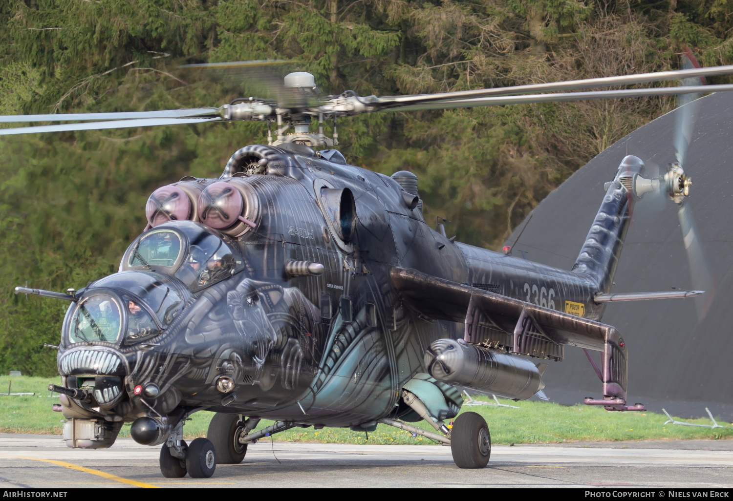 Aircraft Photo of 3366 | Mil Mi-35 | Czechia - Air Force | AirHistory.net #440717