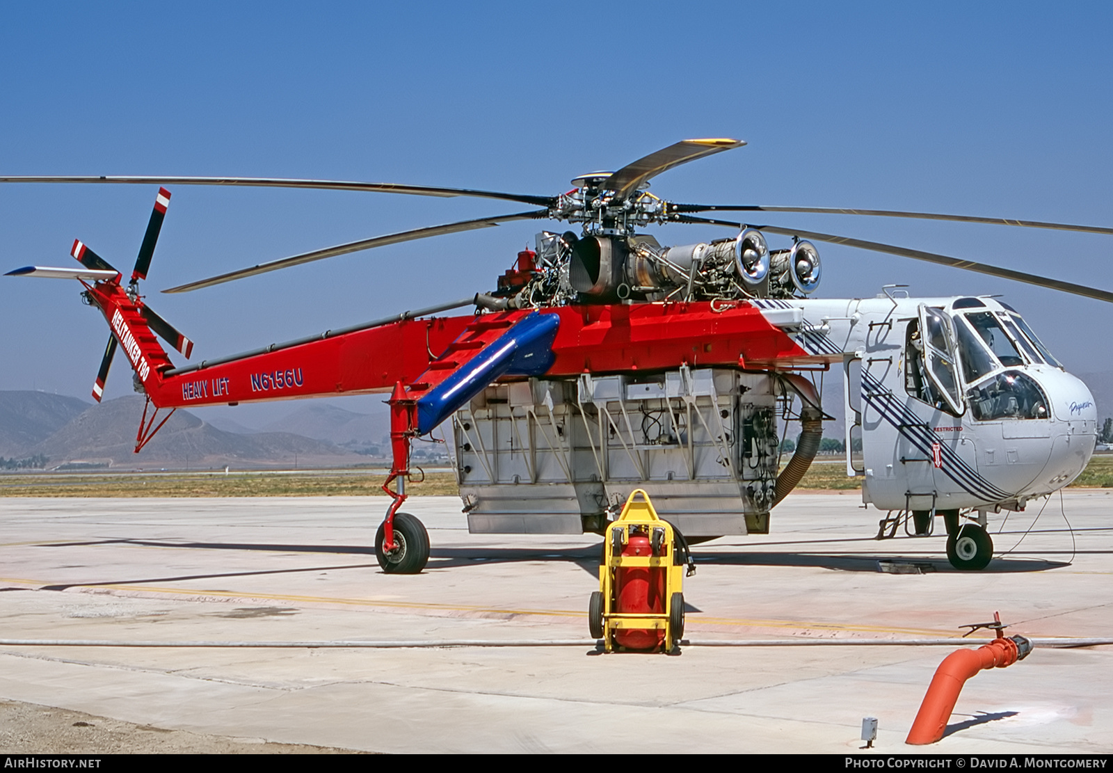 Aircraft Photo of N6156U | Sikorsky CH-54A Tarhe (S-64A) | Heavy Lift Helicopters | AirHistory.net #440729