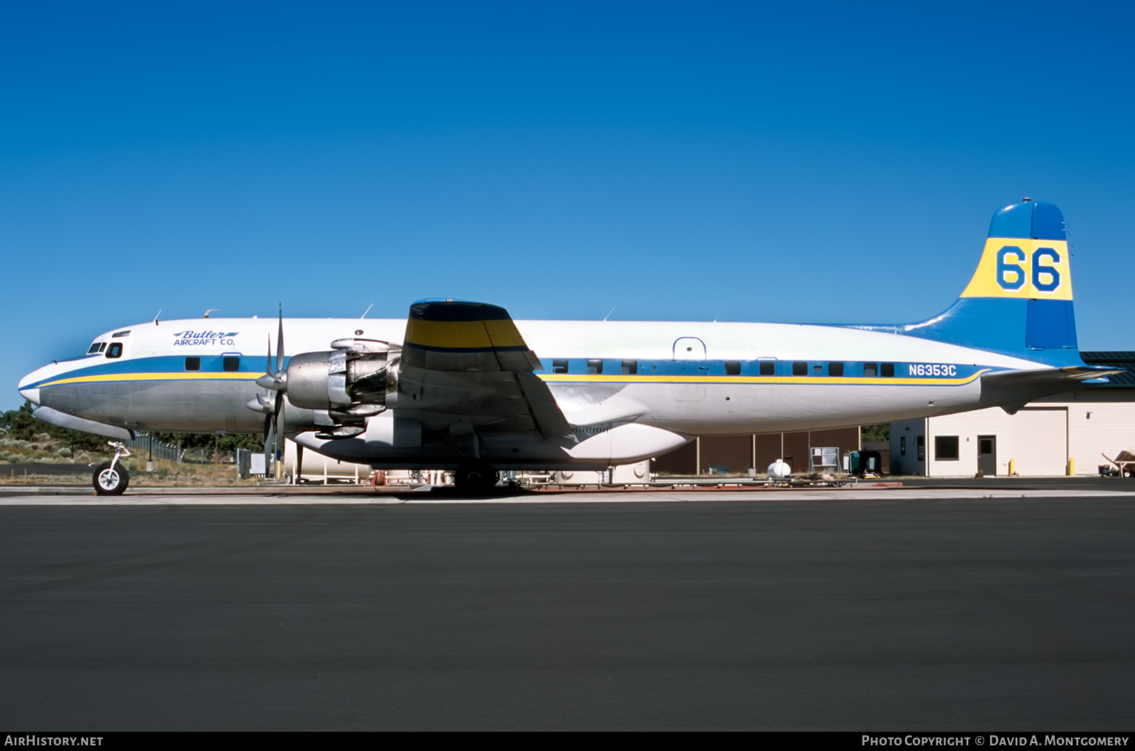 Aircraft Photo of N6353C | Douglas DC-7/AT | Butler Aircraft | AirHistory.net #440734