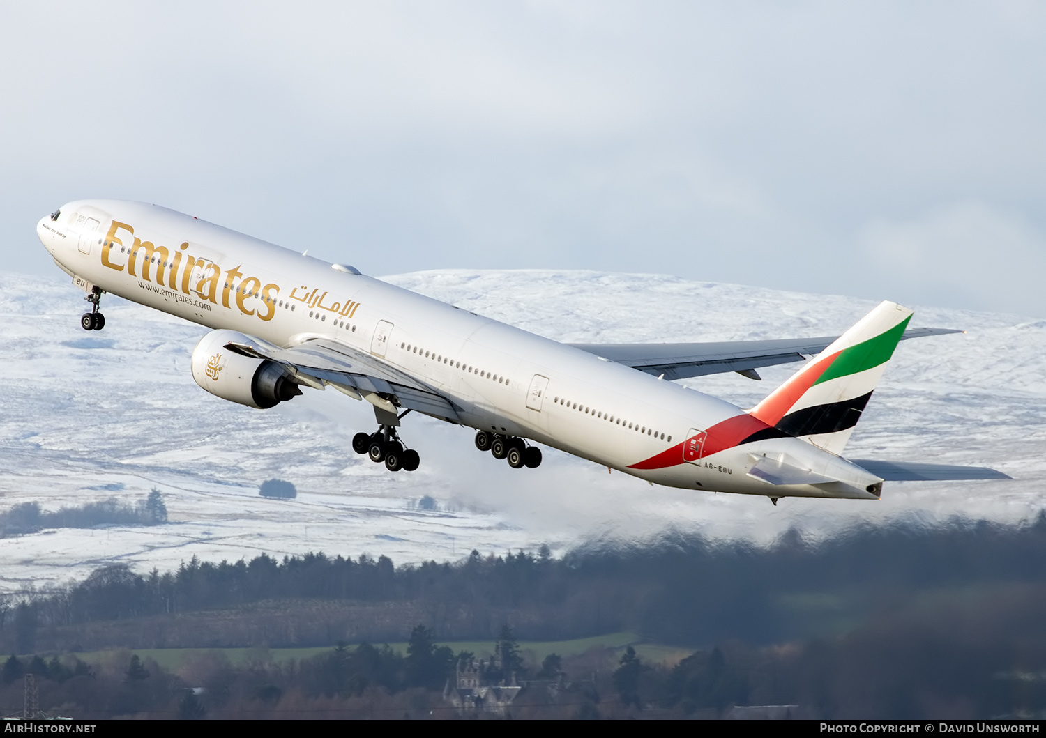 Aircraft Photo of A6-EBU | Boeing 777-31H/ER | Emirates | AirHistory.net #440739