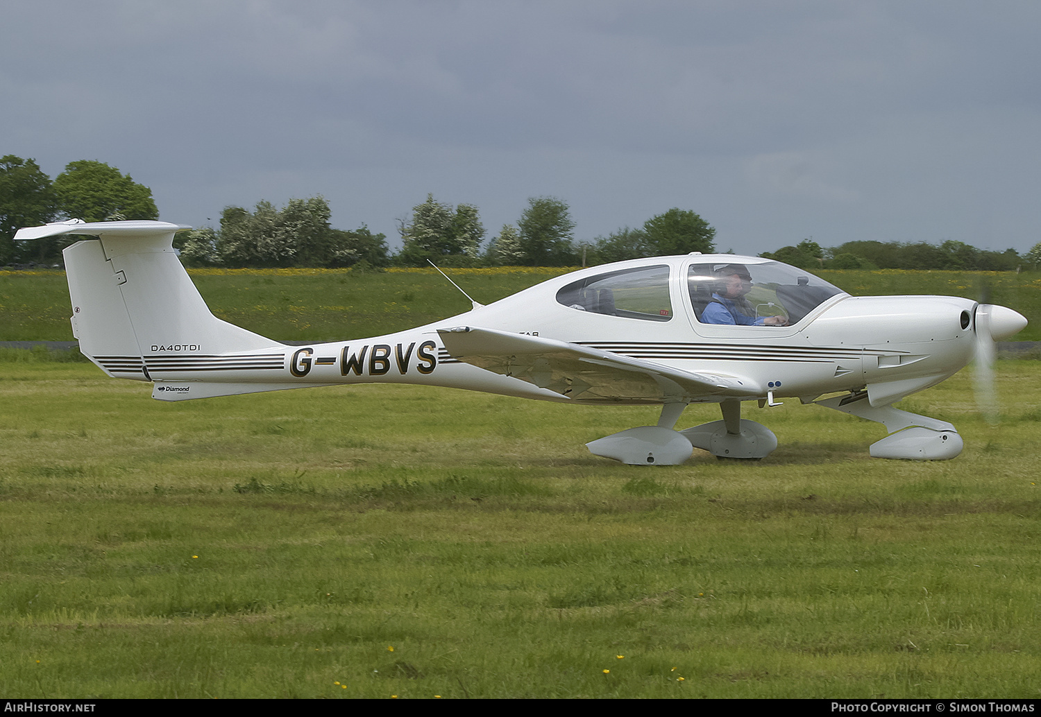 Aircraft Photo of G-WBVS | Diamond DA40D Diamond Star TDI | AirHistory.net #440749