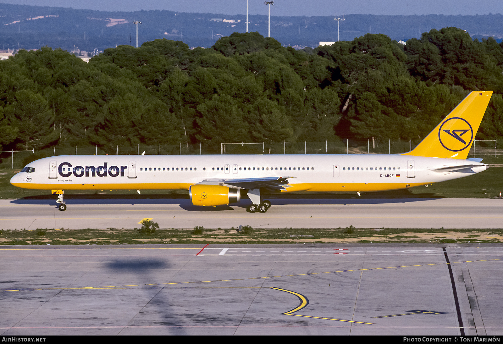Aircraft Photo of D-ABOF | Boeing 757-330 | Condor Flugdienst | AirHistory.net #440768