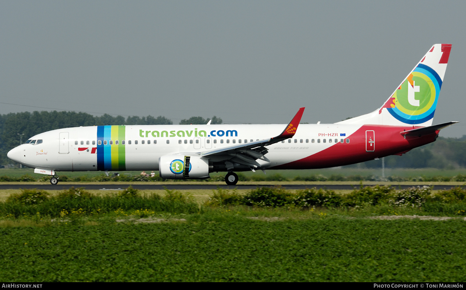 Aircraft Photo of PH-HZR | Boeing 737-86N | Transavia | AirHistory.net #440774