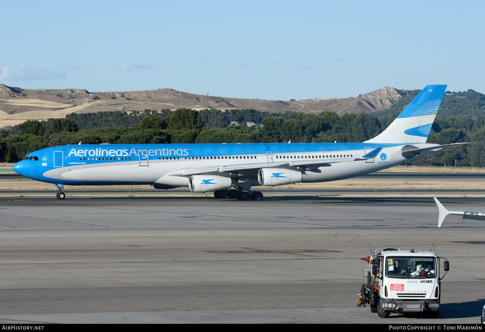 Aircraft Photo of LV-FPU | Airbus A340-313 | Aerolíneas Argentinas | AirHistory.net #440785