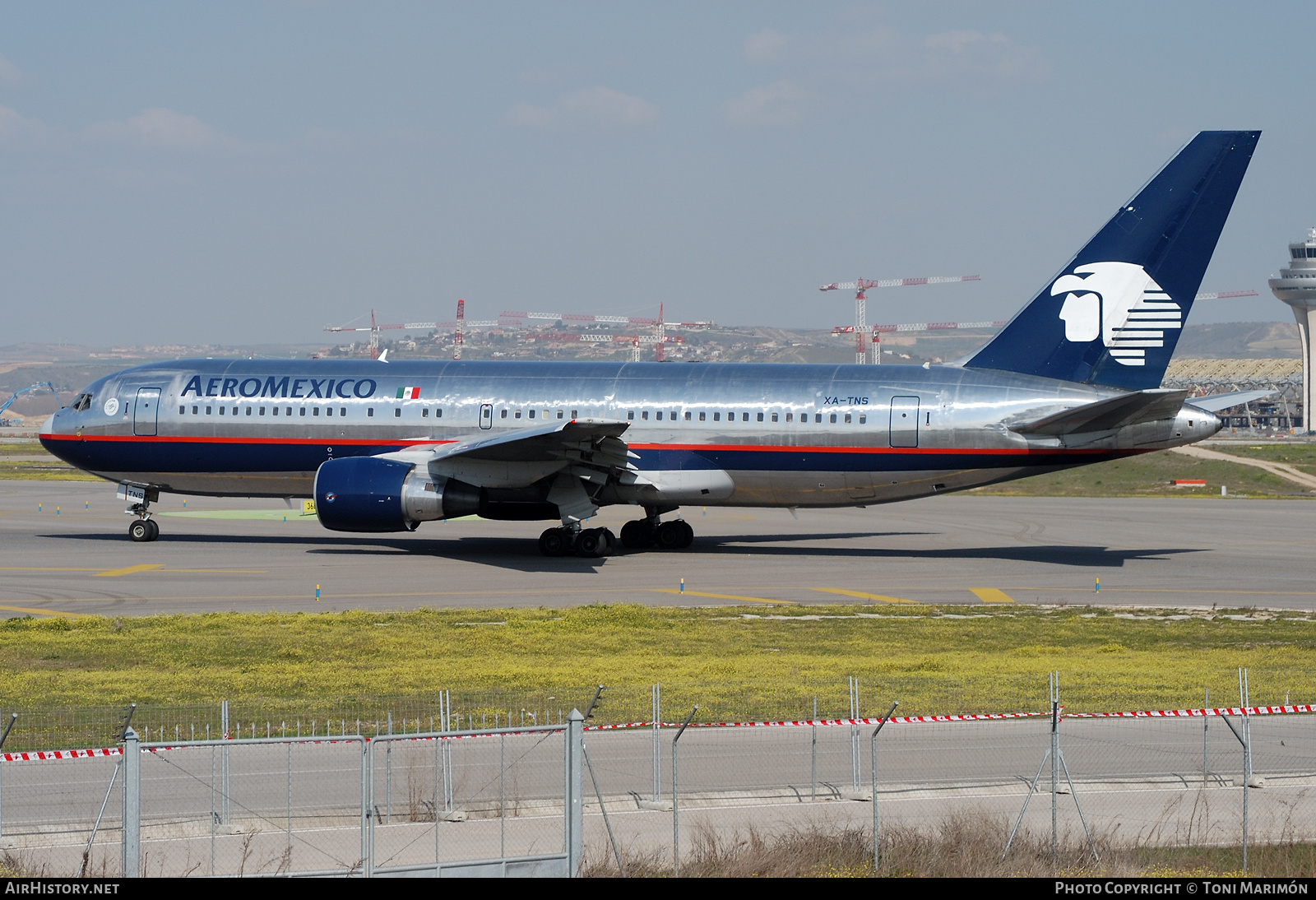 Aircraft Photo of XA-TNS | Boeing 767-283/ER | AeroMéxico | AirHistory.net #440788