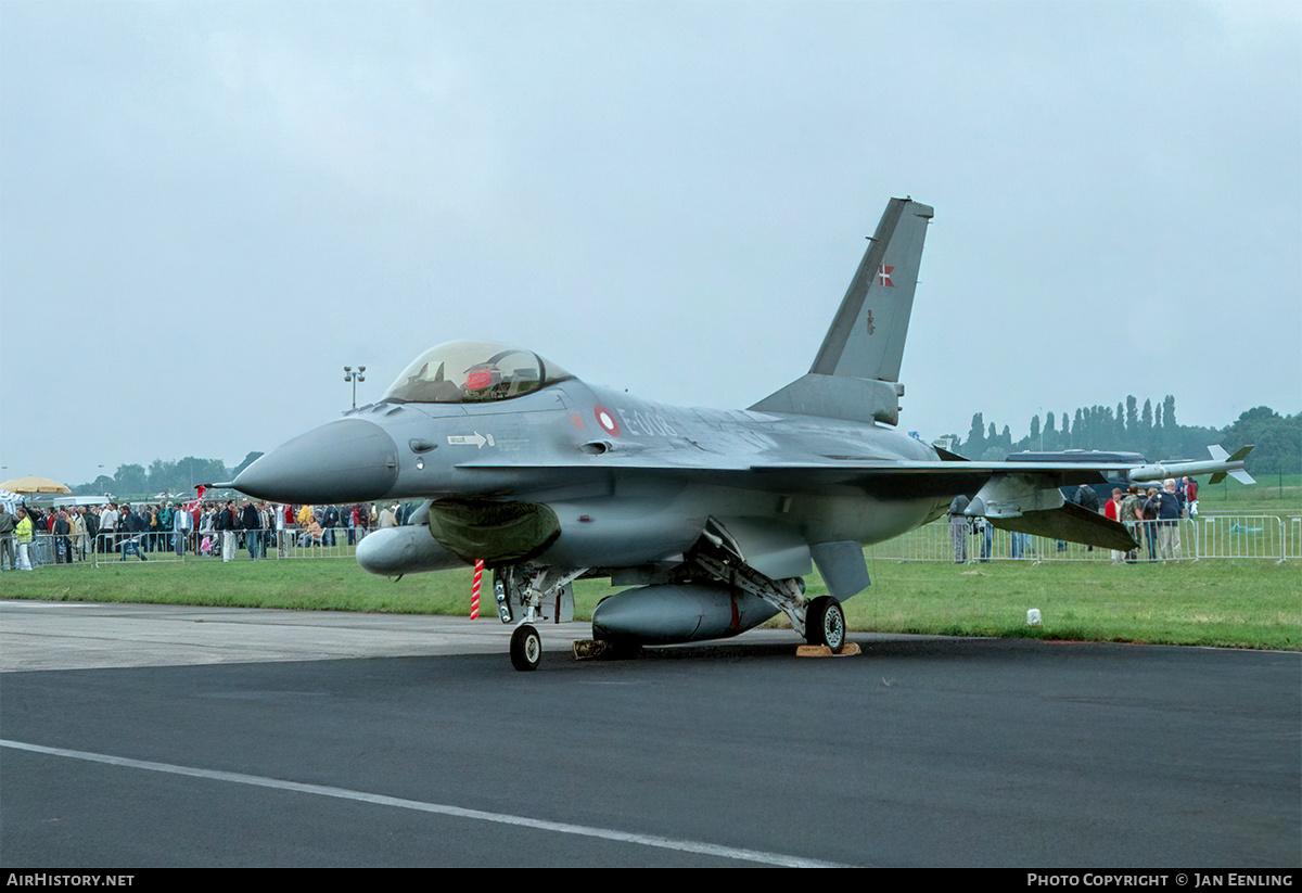 Aircraft Photo of E-008 | General Dynamics F-16AM Fighting Falcon | Denmark - Air Force | AirHistory.net #440790