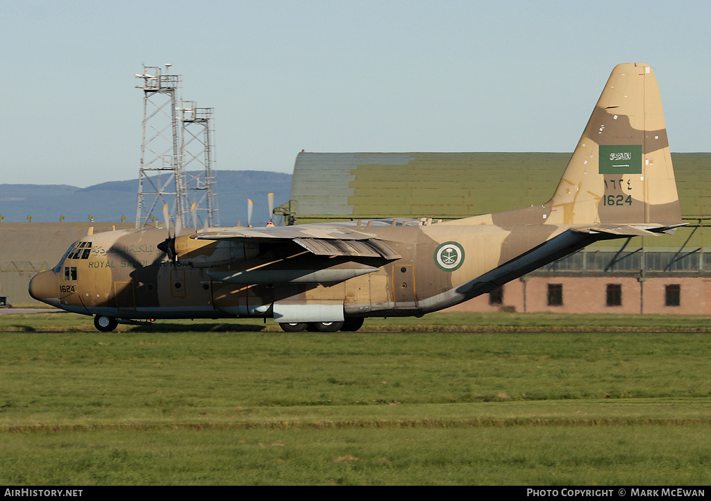 Aircraft Photo of 1624 | Lockheed C-130H Hercules | Saudi Arabia - Air Force | AirHistory.net #440799