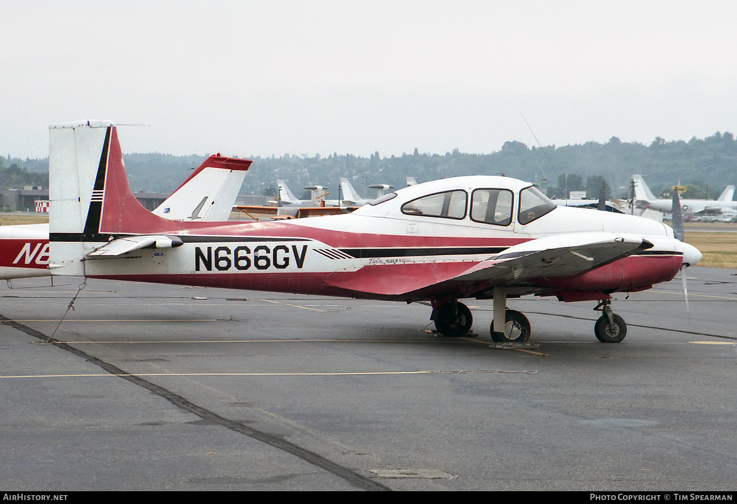 Aircraft Photo of N666GV | Temco / Riley D-16 Twin Navion | AirHistory.net #440808