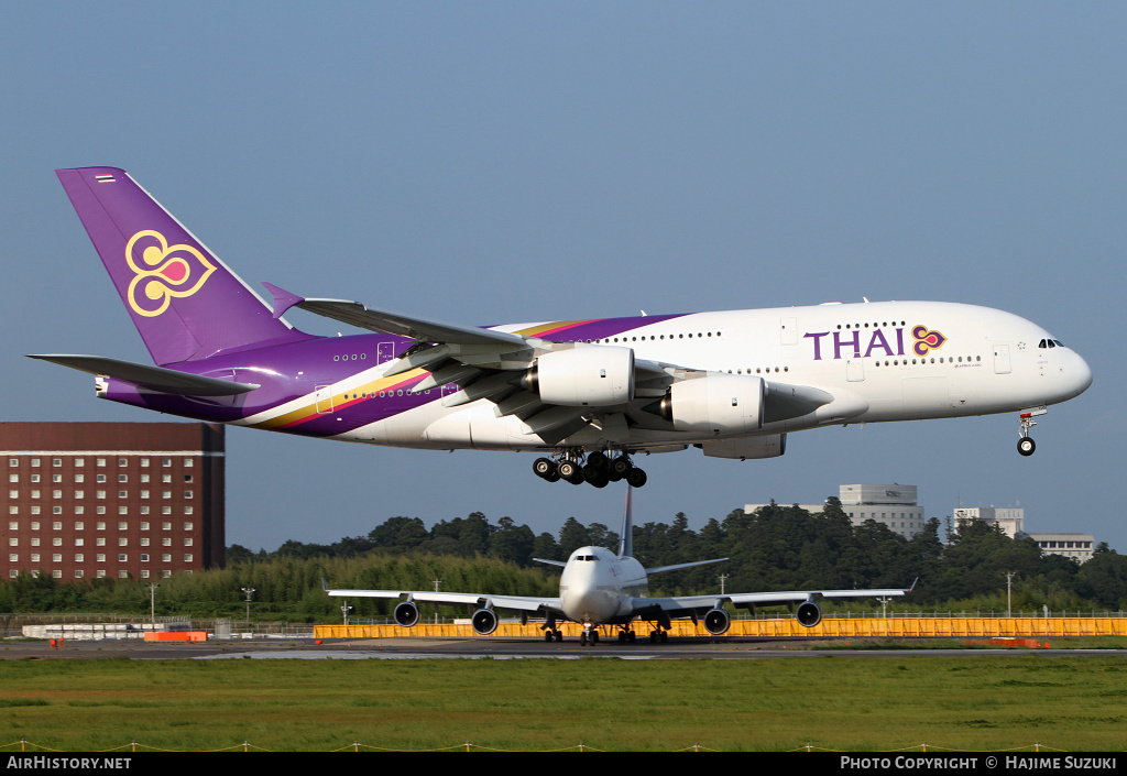 Aircraft Photo of HS-TUD | Airbus A380-841 | Thai Airways International | AirHistory.net #440809