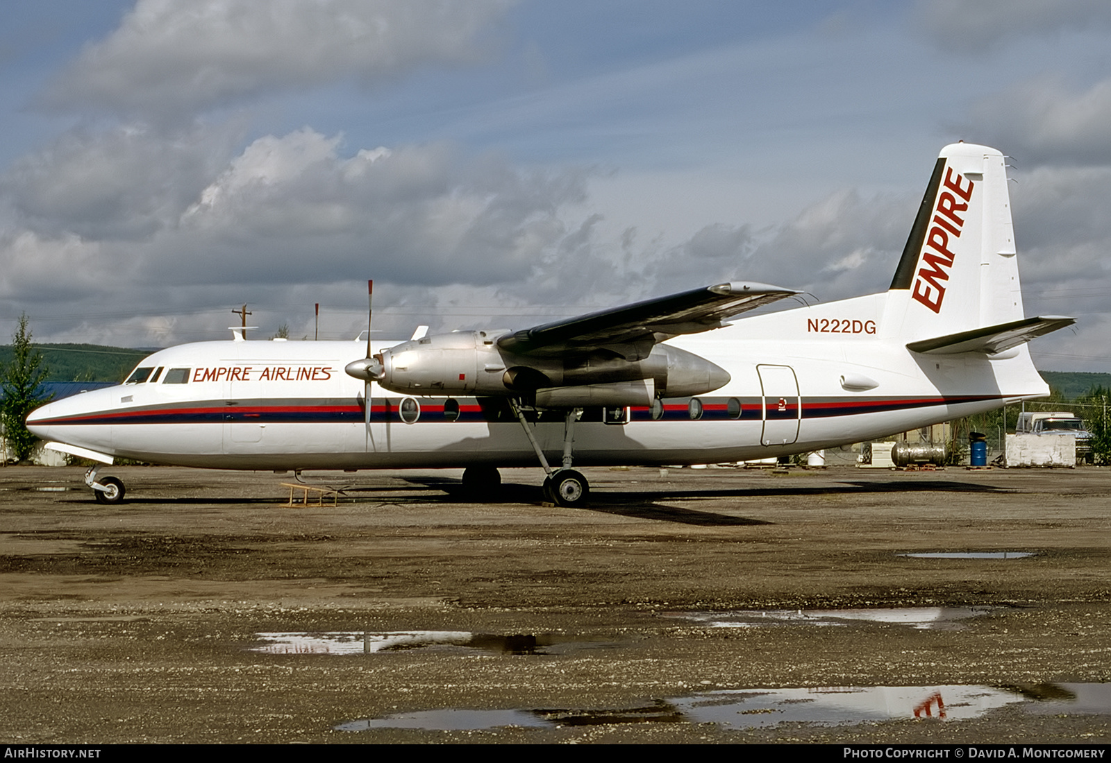 Aircraft Photo of N222DG | Fairchild F-27A | Empire Airlines | AirHistory.net #440810