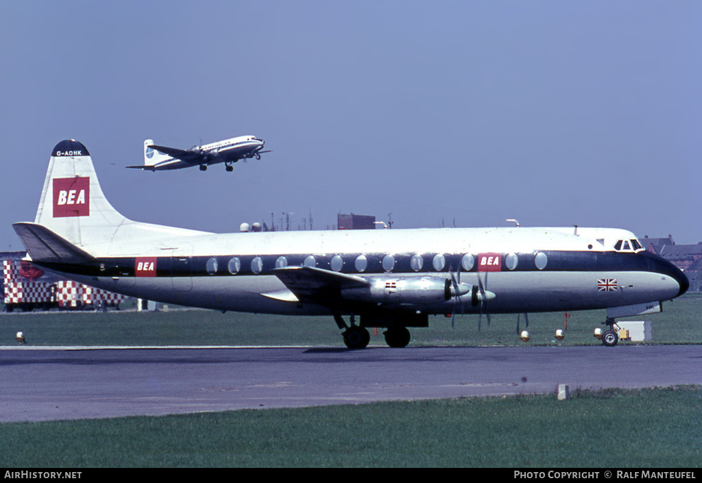 Aircraft Photo of G-AOHK | Vickers 802 Viscount | BEA - British European Airways | AirHistory.net #440819