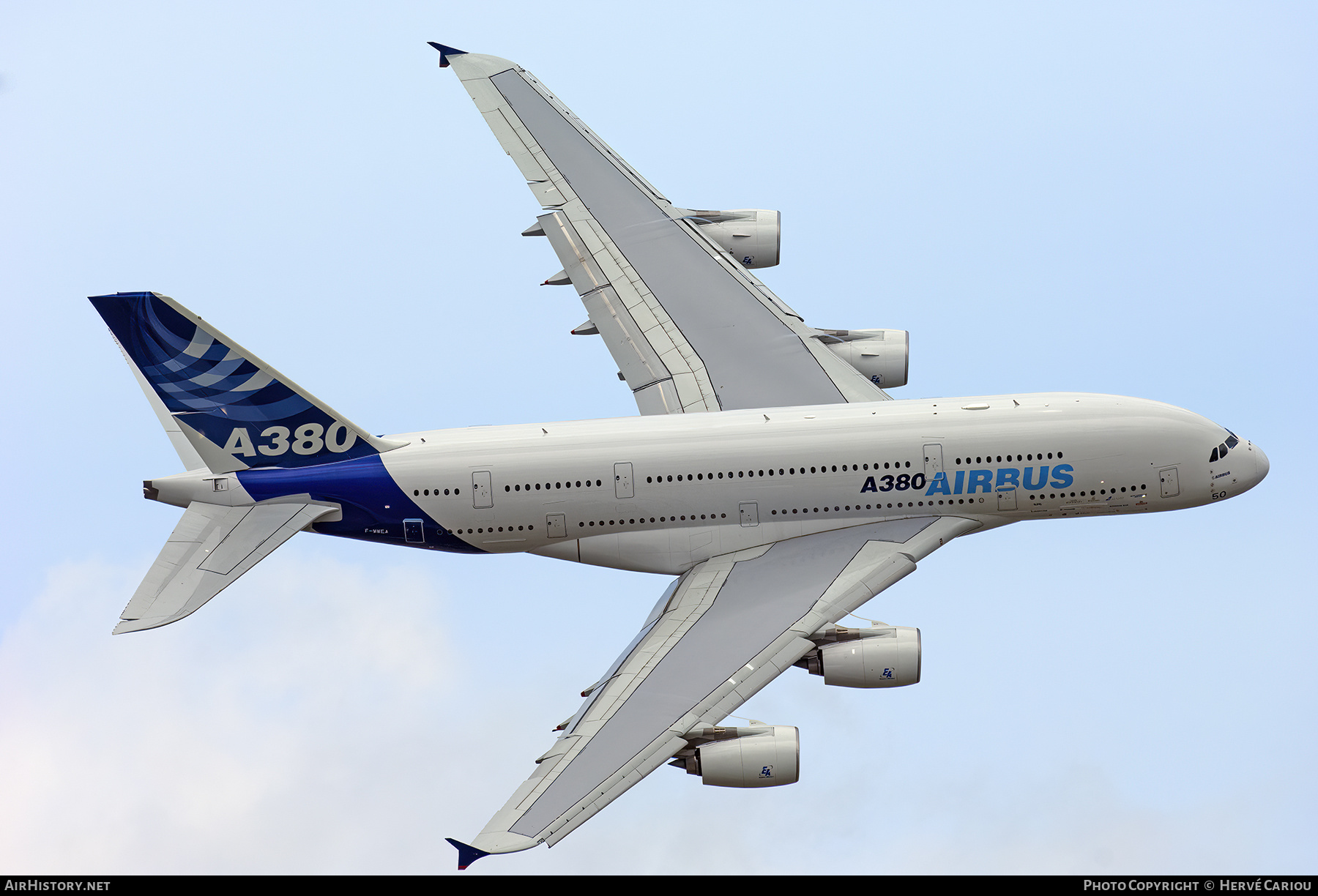 Aircraft Photo of F-WWEA | Airbus A380-861 | Airbus | AirHistory.net #440823