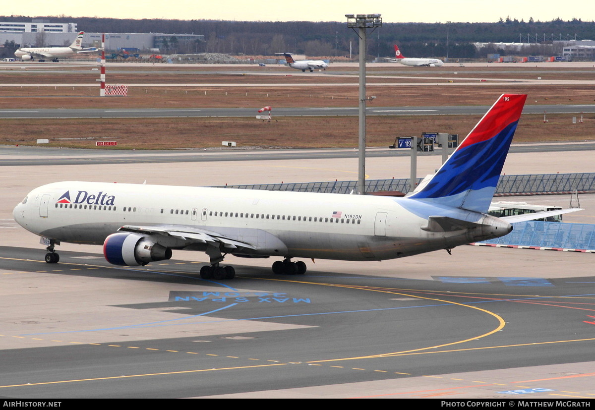 Aircraft Photo of N192DN | Boeing 767-332/ER | Delta Air Lines | AirHistory.net #440824