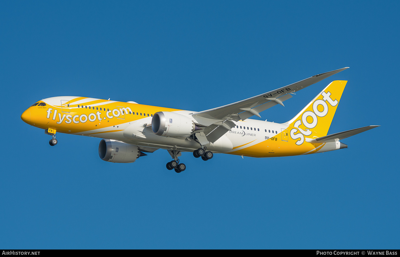 Aircraft Photo of 9V-OFB | Boeing 787-8 Dreamliner | Scoot | AirHistory.net #440827