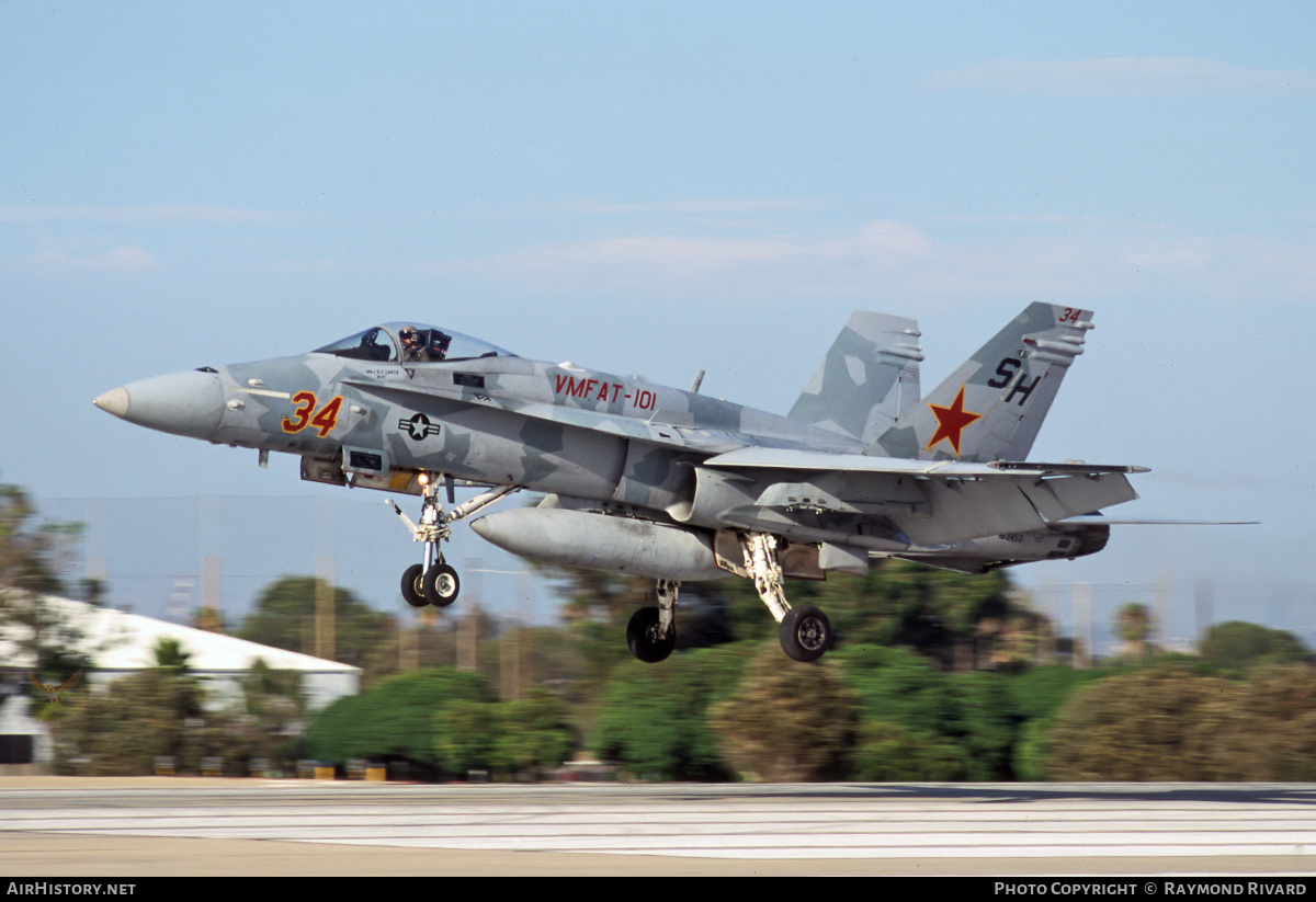 Aircraft Photo of 163450 | McDonnell Douglas F/A-18C Hornet | USA - Marines | AirHistory.net #440831