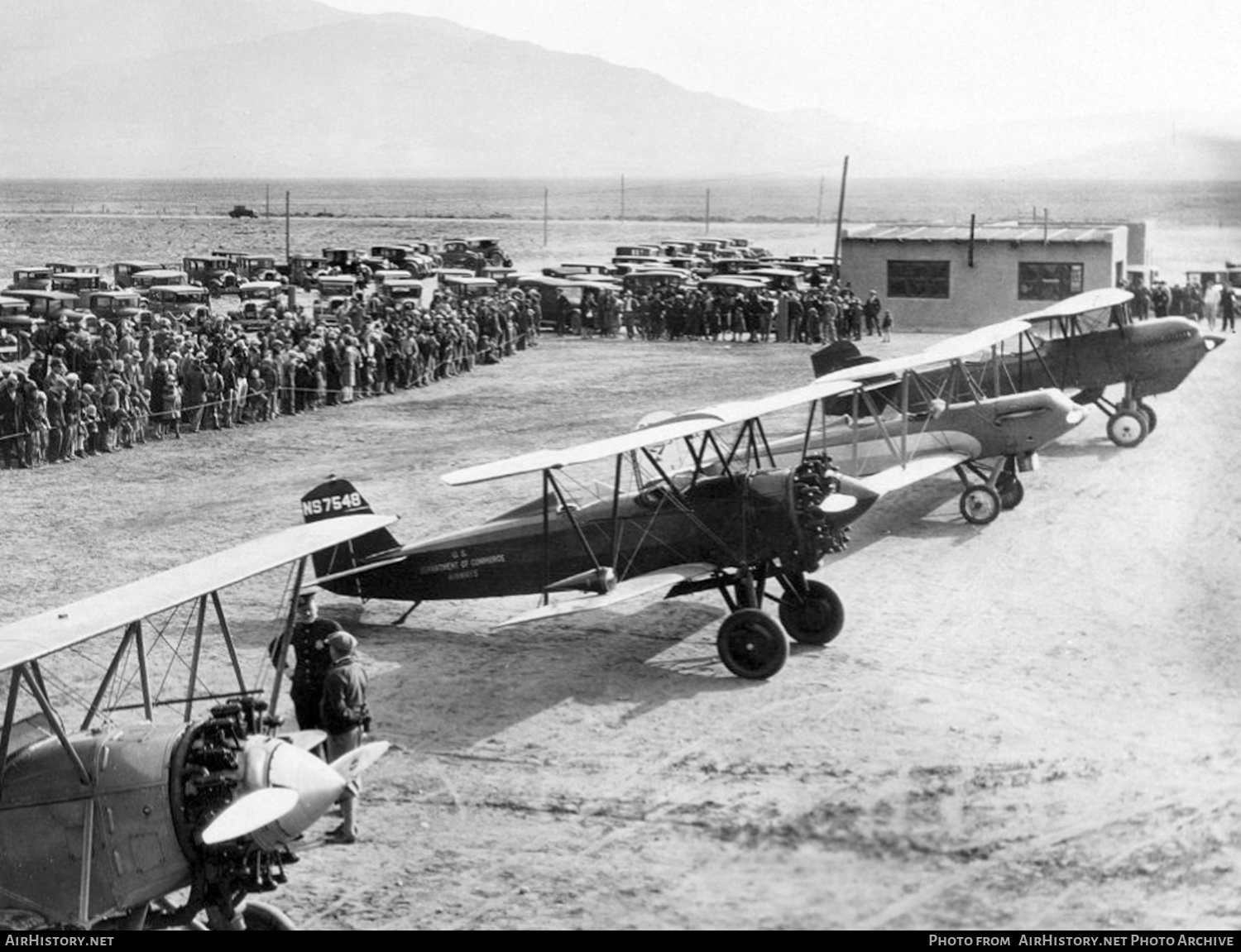 Aircraft Photo of NS7548 | Stearman C3B | United States Department of Commerce | AirHistory.net #440833