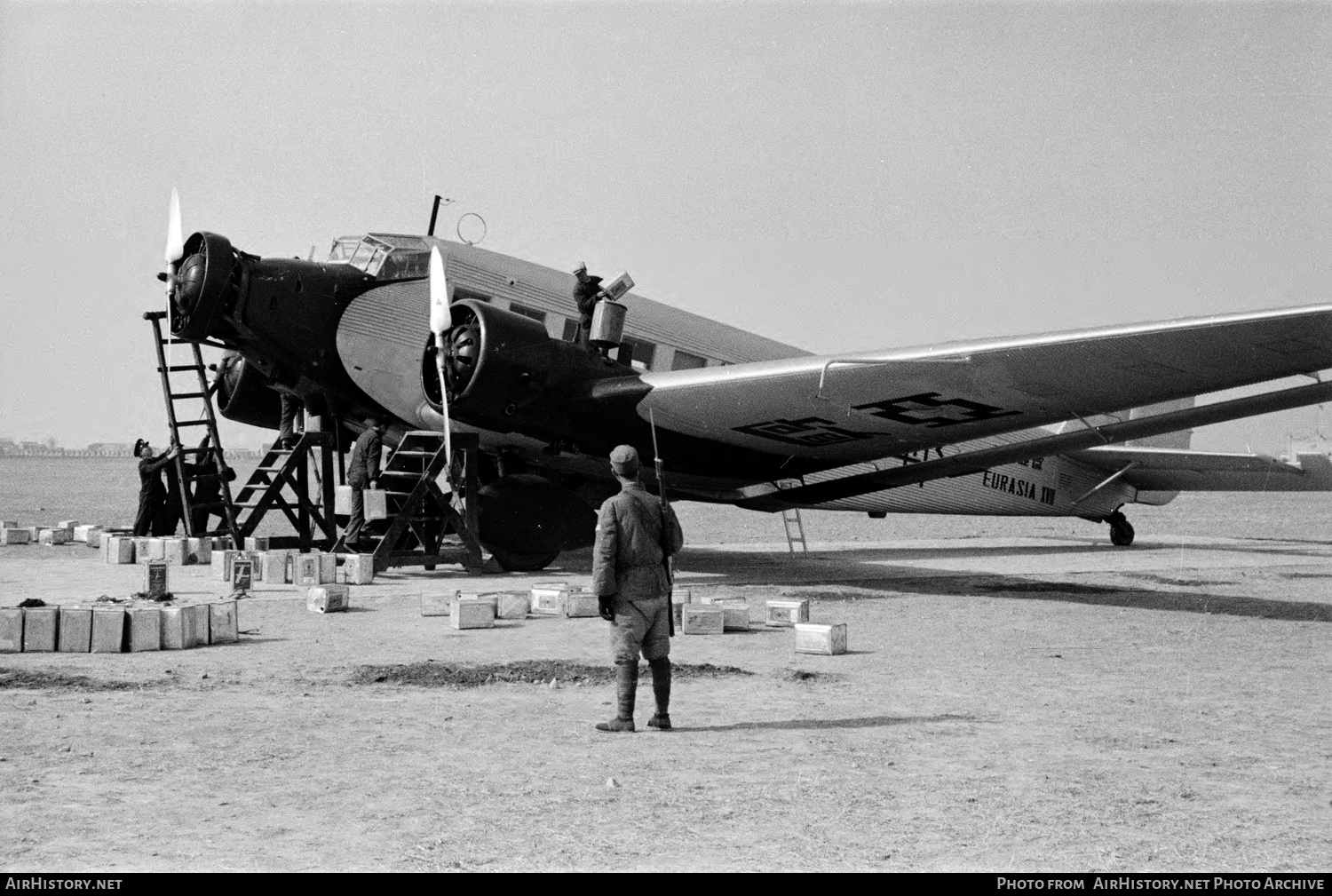 Aircraft Photo of EURASIA XVIII / EU XVIII | Junkers Ju 52/3m | Eurasia Aviation | AirHistory.net #440838