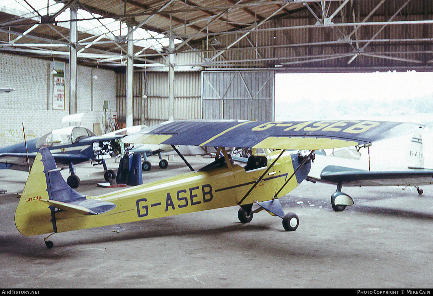 Aircraft Photo of G-ASEB | Phoenix Luton LA-4A Minor | AirHistory.net #440839
