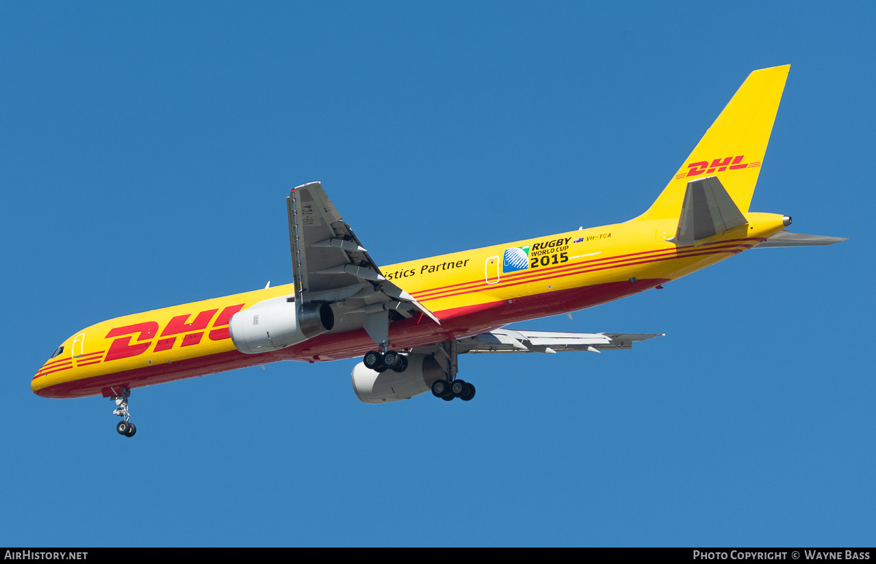 Aircraft Photo of VH-TCA | Boeing 757-236(PCF) | DHL International | AirHistory.net #440841
