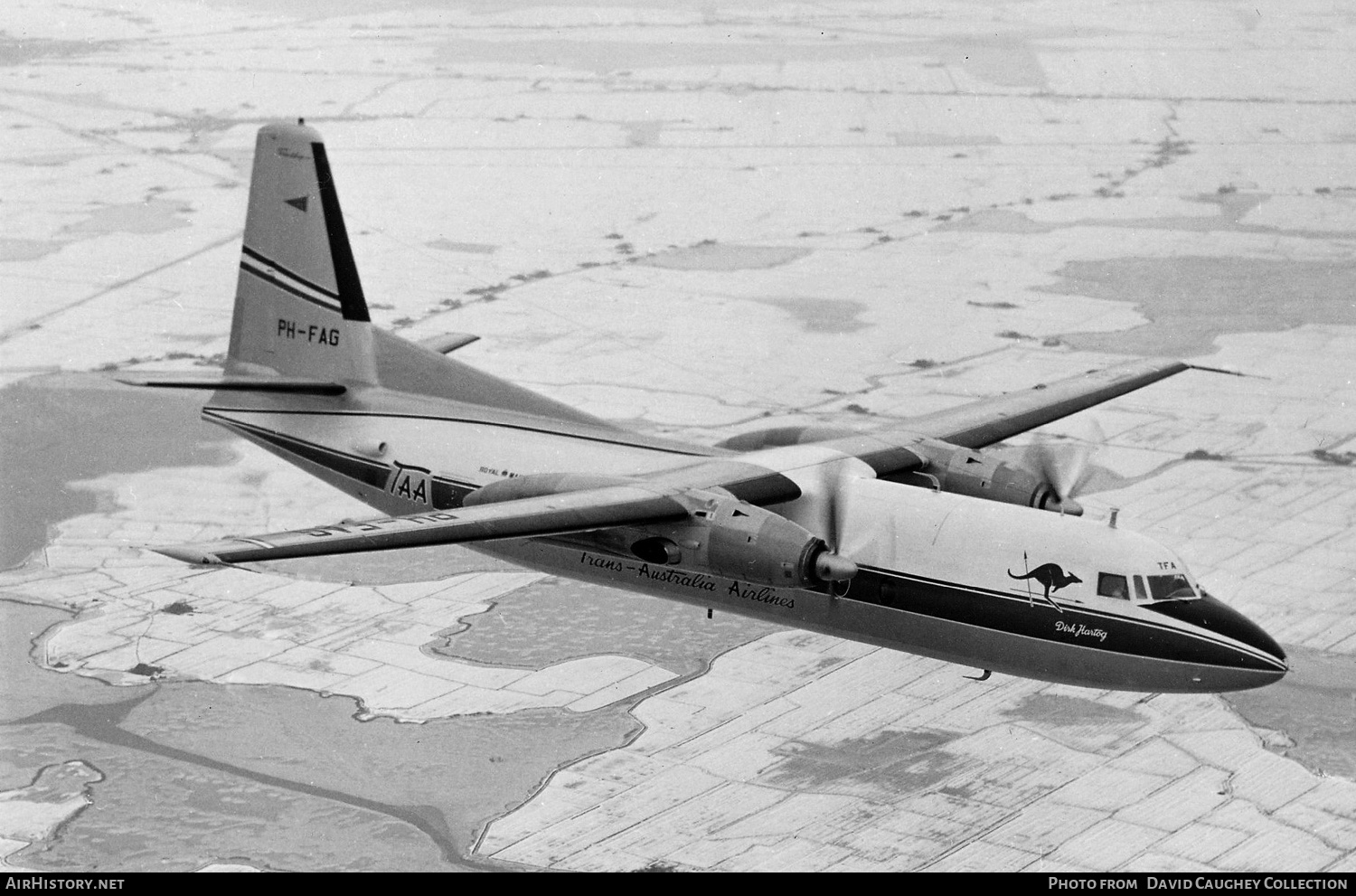 Aircraft Photo of PH-FAG | Fokker F27-100 Friendship | Trans-Australia Airlines - TAA | AirHistory.net #440843