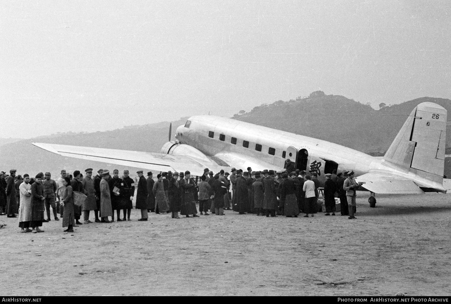 Aircraft Photo of 26 | Douglas DC-2-118B | China National Aviation Corporation - CNAC | AirHistory.net #440847
