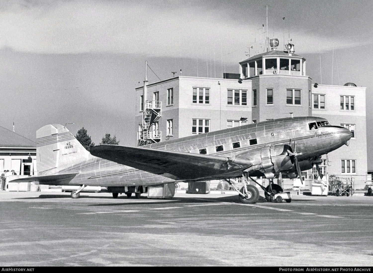 Aircraft Photo of N15565 / NC15565 | Douglas C-53 Skytrooper | Continental Airlines | AirHistory.net #440850