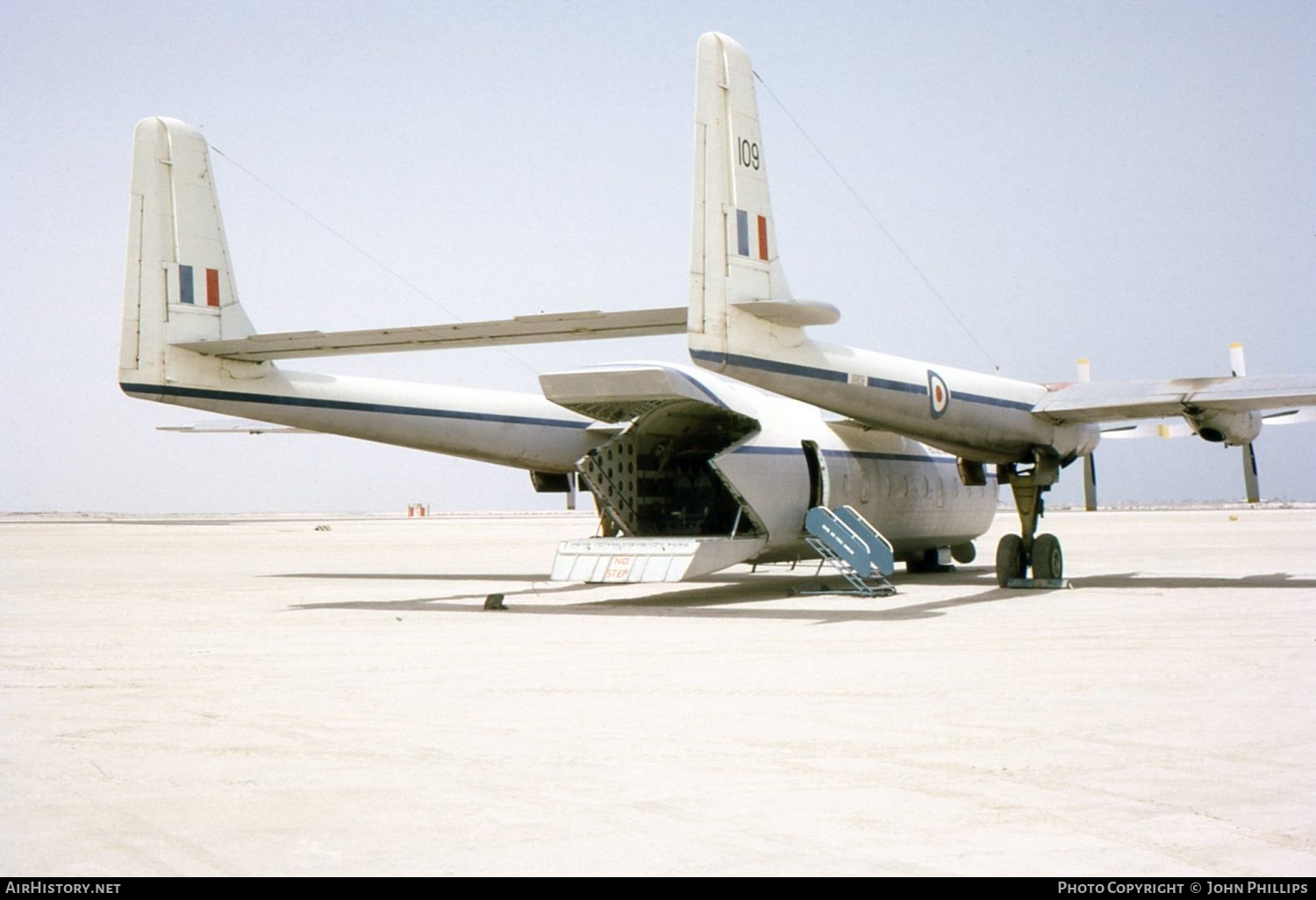 Aircraft Photo of XR109 | Armstrong Whitworth AW-660 Argosy C.1 | UK - Air Force | AirHistory.net #440856