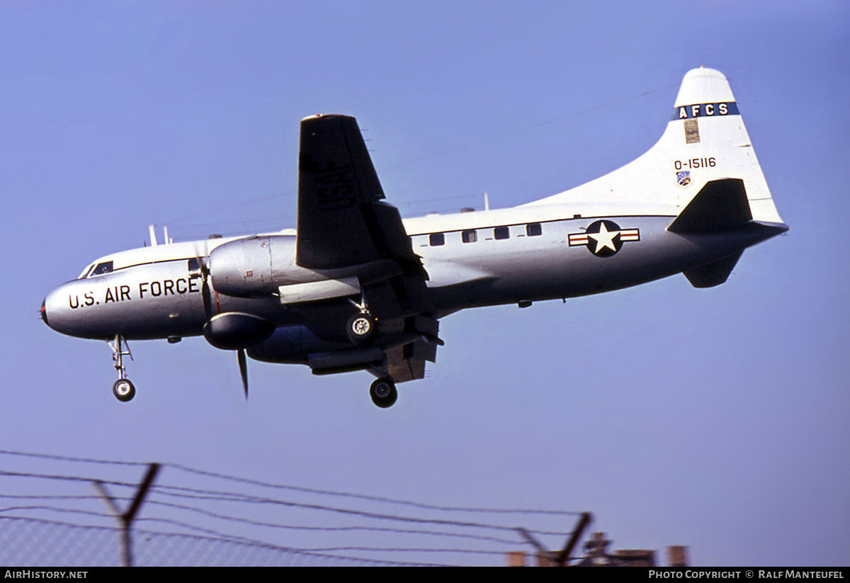 Aircraft Photo of 51-5116 / 0-15116 | Convair VT-29B | USA - Air Force | AirHistory.net #440871