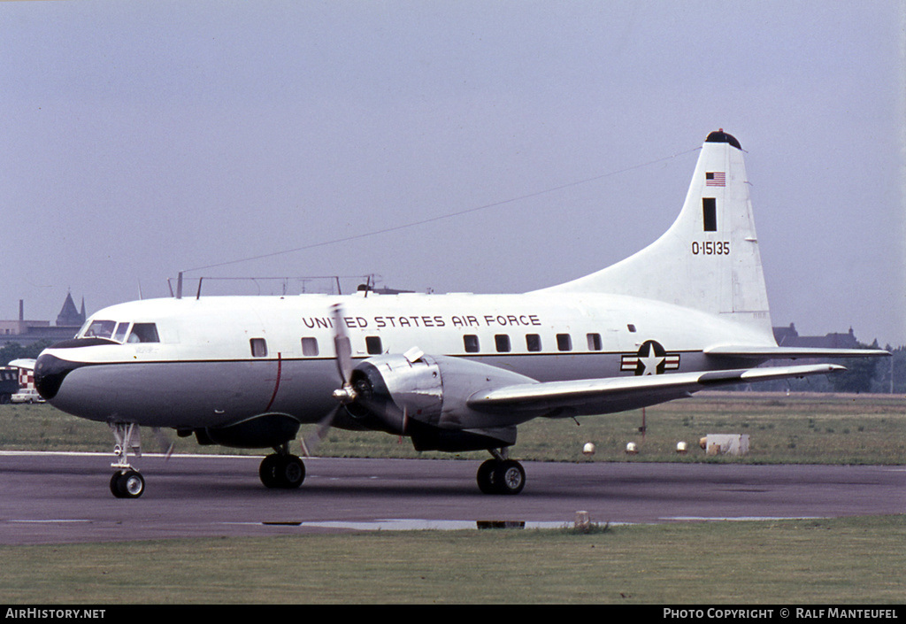 Aircraft Photo of 51-5135 / 0-15135 | Convair VT-29B | USA - Air Force | AirHistory.net #440872