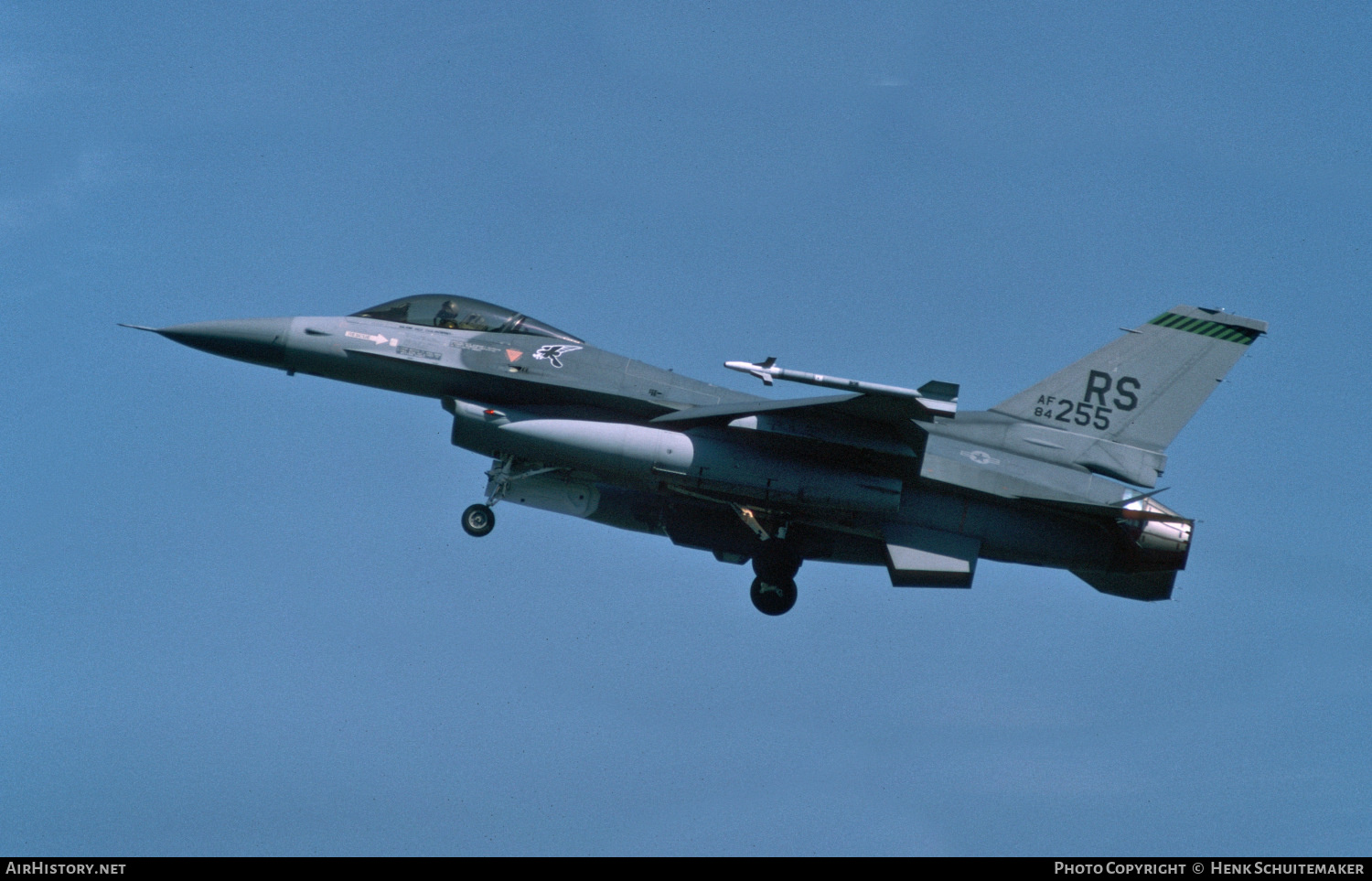 Aircraft Photo of 84-1255 / AF84-255 | General Dynamics F-16C Fighting Falcon | USA - Air Force | AirHistory.net #440881