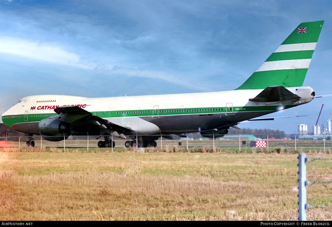 Aircraft Photo of VR-HIH | Boeing 747-267B(SF) | Cathay Pacific Airways | AirHistory.net #440887