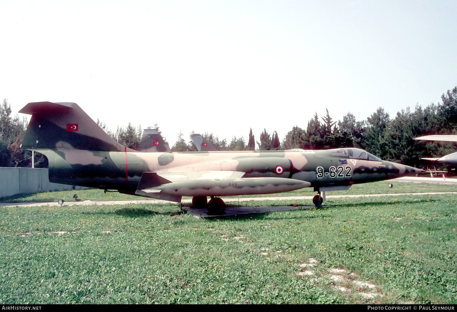 Aircraft Photo of 6622 | Lockheed F-104G Starfighter | Turkey - Air Force | AirHistory.net #440888