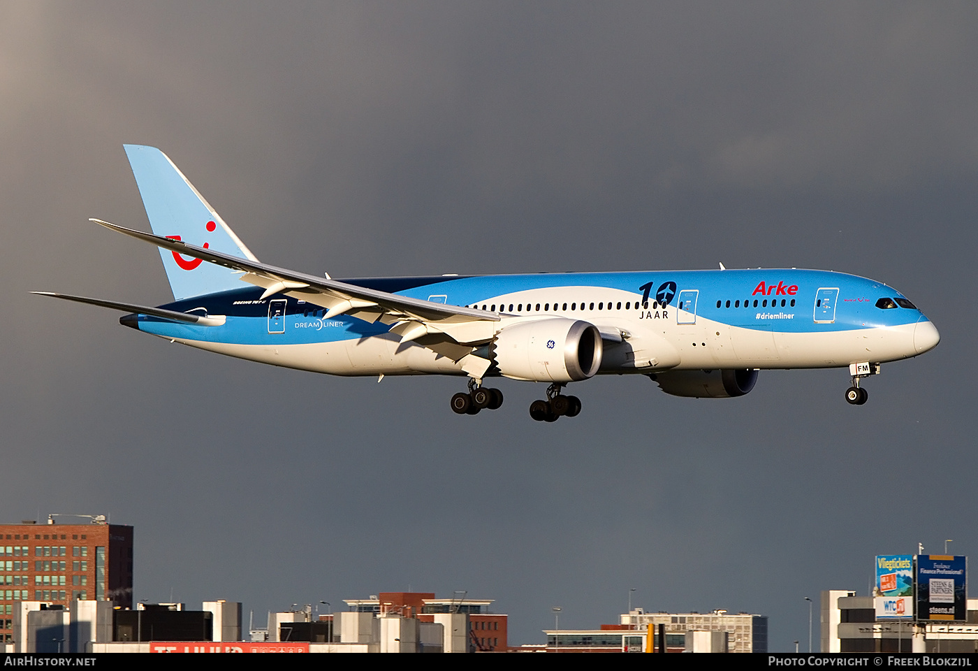 Aircraft Photo of PH-TFM | Boeing 787-8 Dreamliner | Arke | AirHistory.net #440889