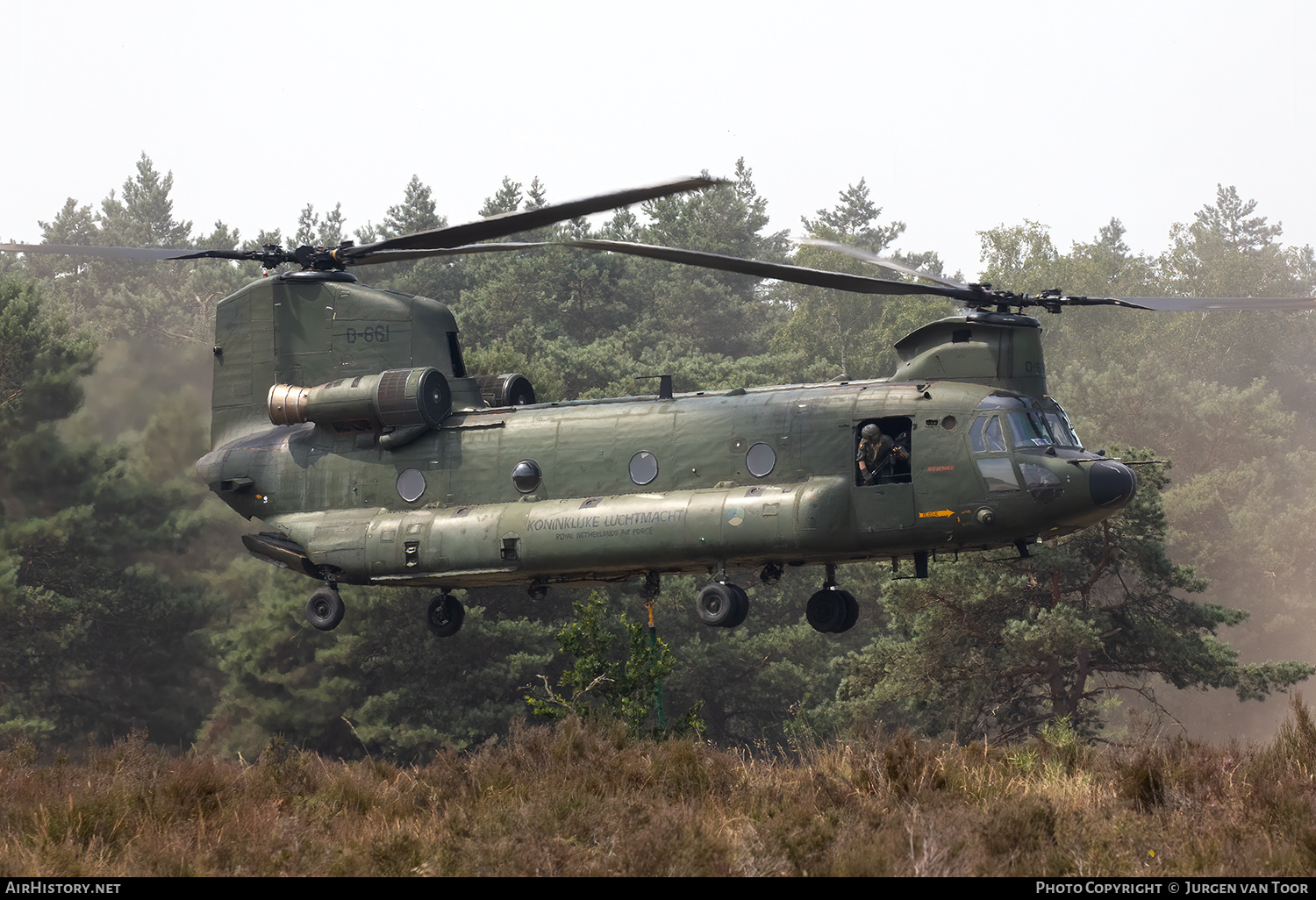 Aircraft Photo of D-661 | Boeing CH-47D Chinook (414) | Netherlands - Air Force | AirHistory.net #440900