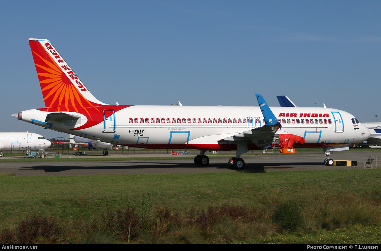Aircraft Photo of F-WWIV | Airbus A320-251N | Air India | AirHistory.net #440924