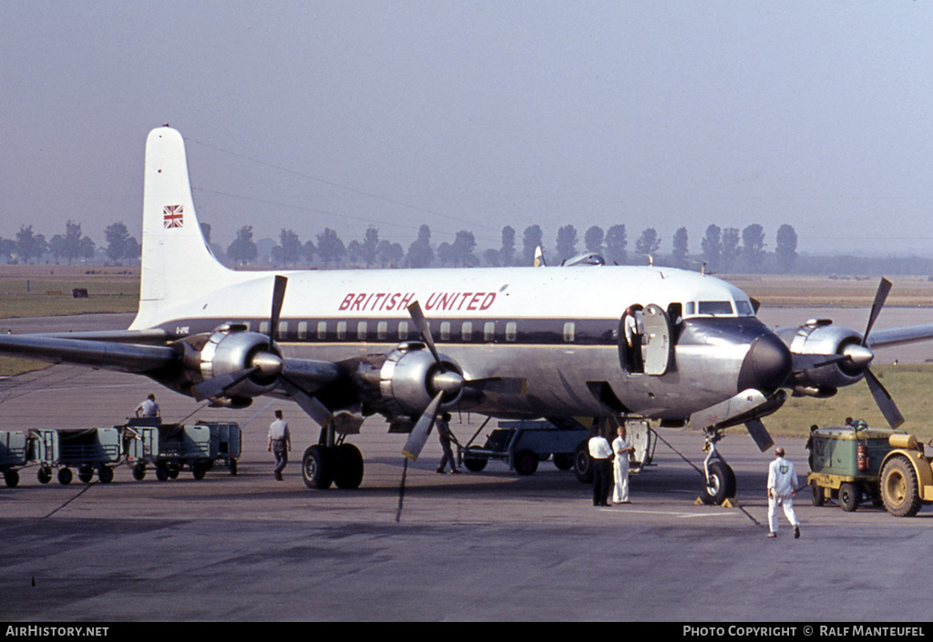 Aircraft Photo of G-APNO | Douglas DC-6C | British United Airways - BUA | AirHistory.net #440945