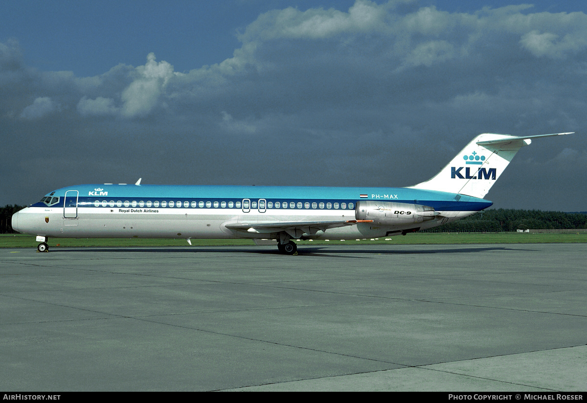 Aircraft Photo of PH-MAX | McDonnell Douglas DC-9-32 | KLM - Royal Dutch Airlines | AirHistory.net #440956