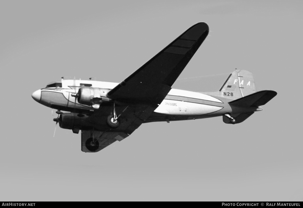 Aircraft Photo of N28 | Douglas R4D-6R Skytrain | FAA - Federal Aviation Agency | AirHistory.net #440960