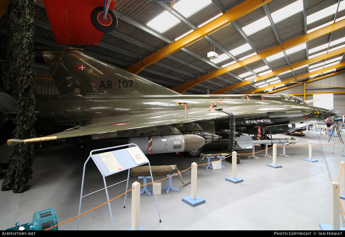 Aircraft Photo of AR-107 | Saab RF-35 Draken | Denmark - Air Force | AirHistory.net #440981