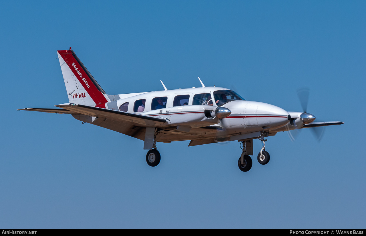 Aircraft Photo of VH-WAL | Piper PA-31-310 Navajo B | Brindabella Airlines | AirHistory.net #440992