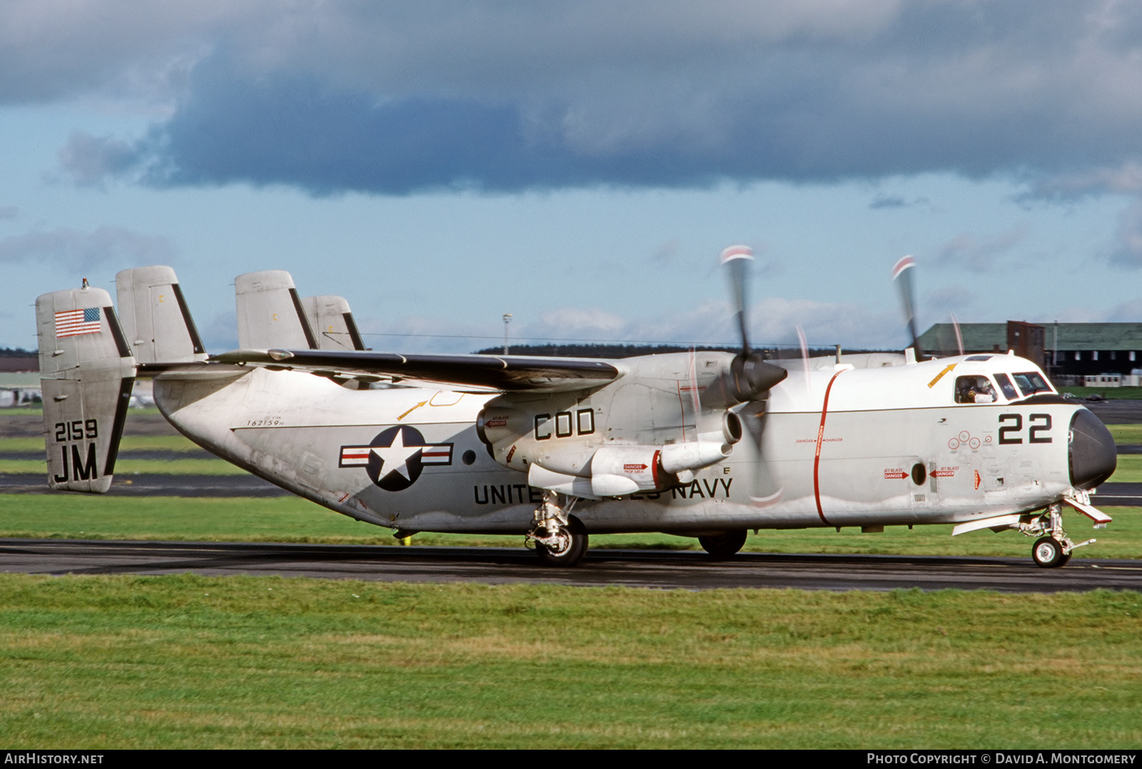 Aircraft Photo of 162159 / 2159 | Grumman C-2A Greyhound | USA - Navy | AirHistory.net #440993