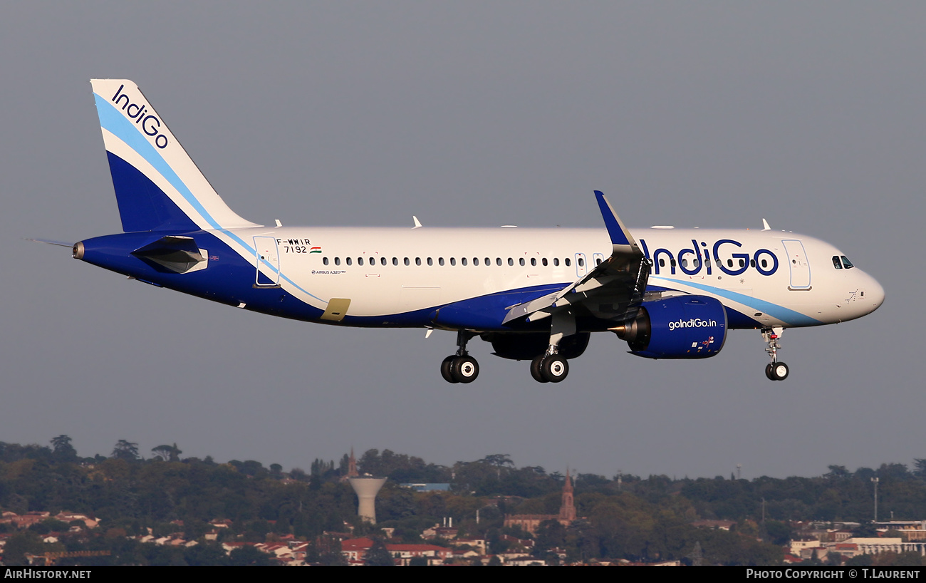 Aircraft Photo of F-WWIR | Airbus A320-271N | IndiGo | AirHistory.net #440998