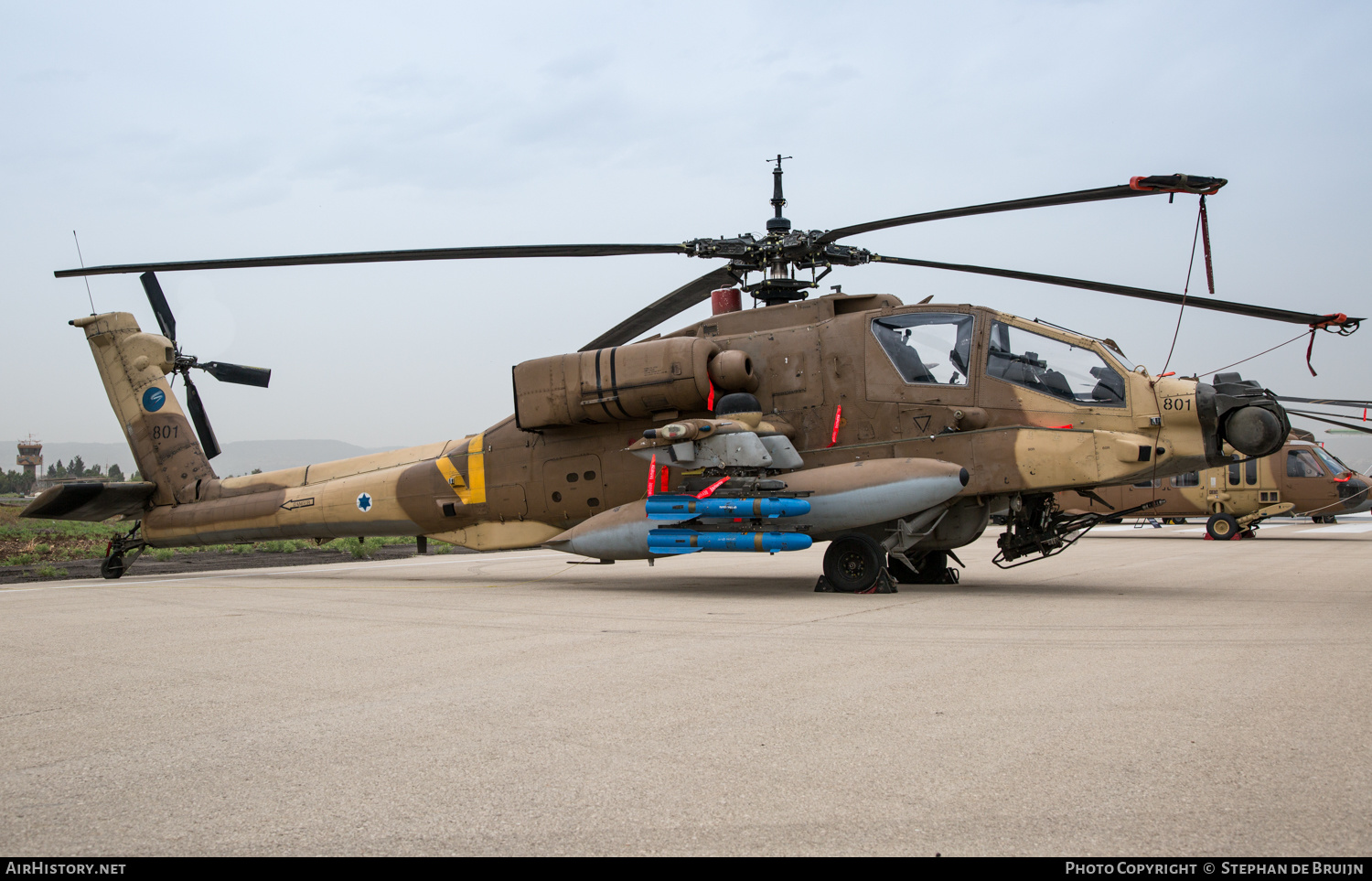 Aircraft Photo of 801 | McDonnell Douglas AH-64A Peten | Israel - Air Force | AirHistory.net #441013