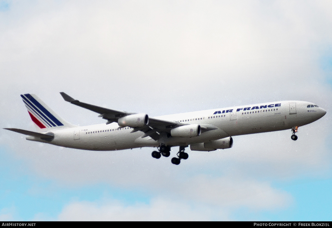 Aircraft Photo of F-GLZI | Airbus A340-312 | Air France | AirHistory.net #441025