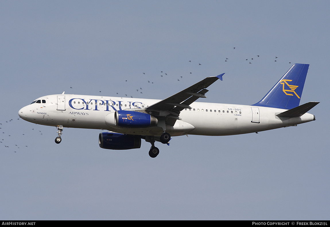 Aircraft Photo of 5B-DBC | Airbus A320-231 | Cyprus Airways | AirHistory.net #441032