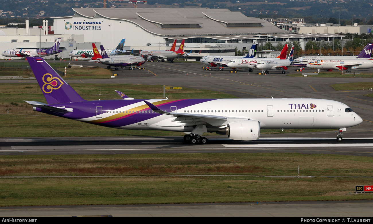 Aircraft Photo of HS-THH | Airbus A350-941 | Thai Airways International | AirHistory.net #441051